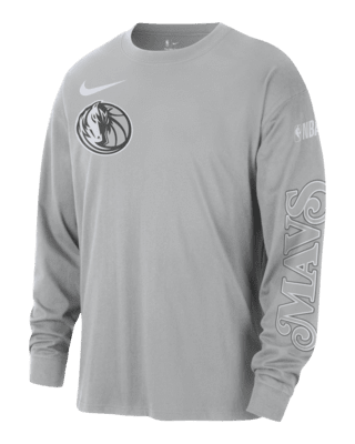 Tシャツ・カットソー Nike Dallas Mavericks Courtside Men's Nike NBA Max 90 Long S Dallas Mavericks Courtside City Edition Men's Nike NBA Max90